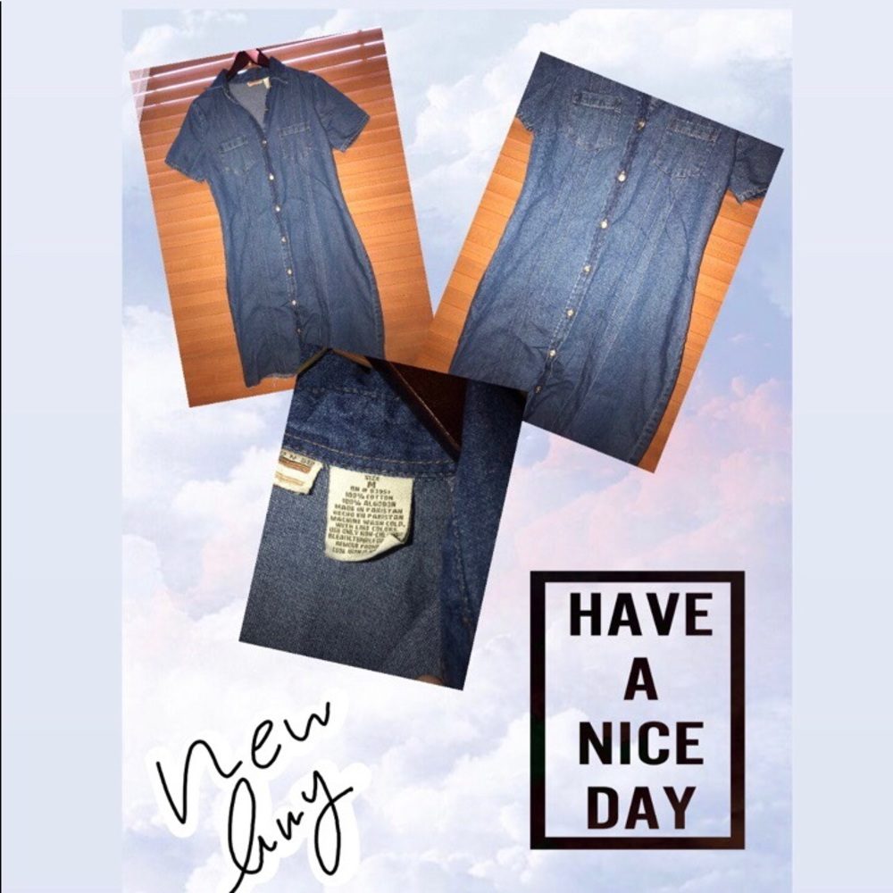 Jean dress